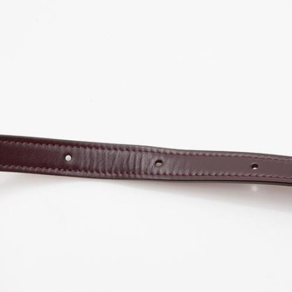SOLD Celine Burgundy Leather Besace 16 Crossbody - Picture 3 of 10